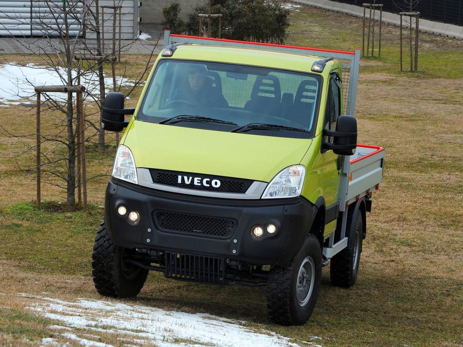  Iveco EcoDaily 4x4 Chassis Cab 2009 года  (UK) (фото 8 из 8)